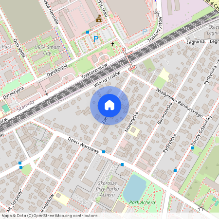 ul. Zielonogórska, Skorosze, Ursus, Warszawa, mazowieckie