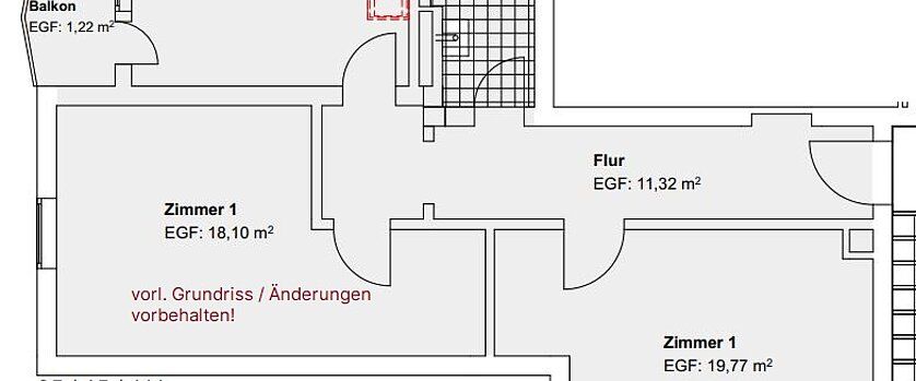 Charmante 2 ZKB mit Balkon, top modernisiert! - Photo 1