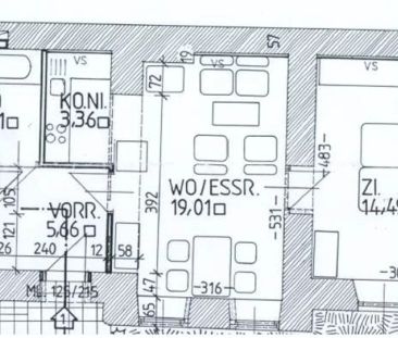 RUHELAGE NAHE JAKOMINIPLATZ | 2-Zimmer-Wohnung mit neuer Küche und ... - Foto 4
