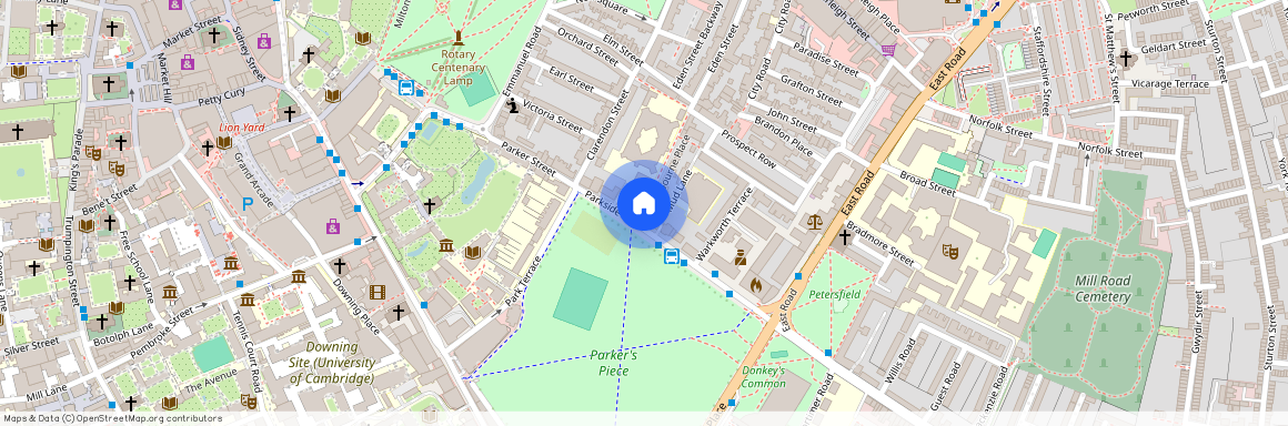 Parkside, Cambridge, Cambridgeshire, CB1 1JE