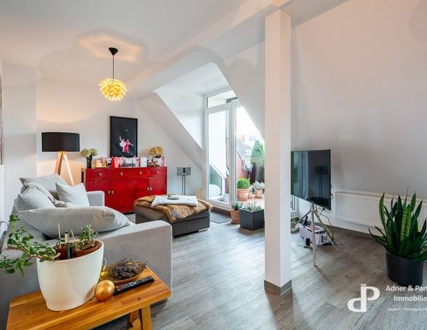 **MODERNE MAISONETTE IM ÖSTLICHEN RING BRAUNSCHWEIGS-MIT KFZ-STELLPLATZ UND WESTBALKON** - Foto 1