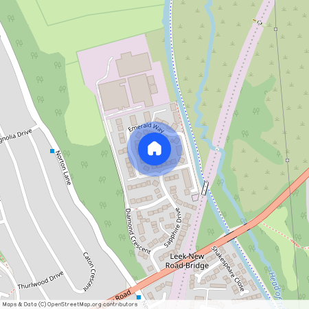 Topaz Close Milton Stoke On Trent