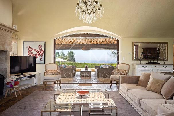 Mougins - Propriété d'architecte / Vue mer panoramique - Photo 1