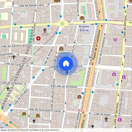 Calle Marqués del Riscal, Madrid, Community of Madrid 28010