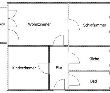 Gemütliche 3-Zimmer-Wohnung in Rath - ab dem 07.12.2024 - Photo 1