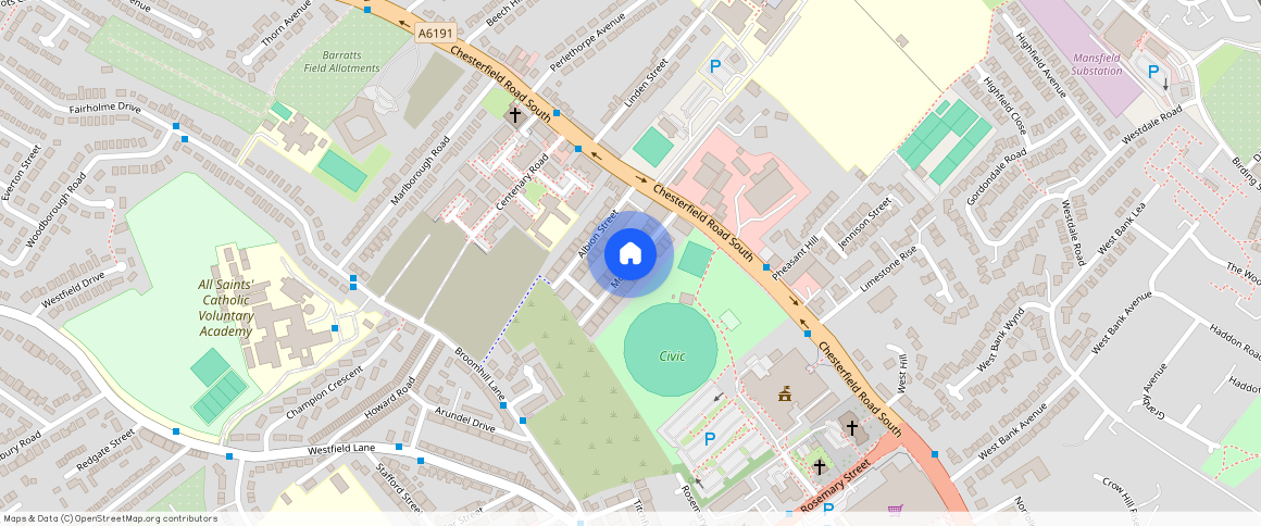 Mount Street, Mansfield, NG19