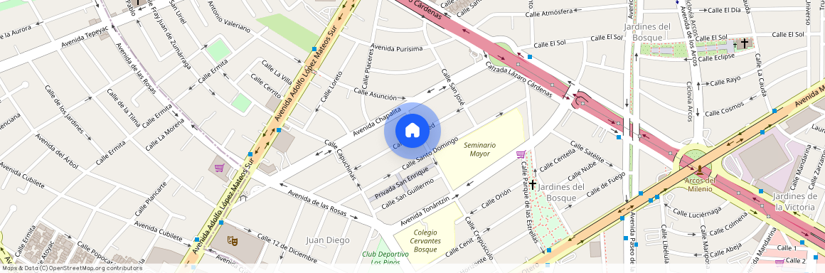 LA MERCED, Colonia Chapalita, C.P. 44500, Guadalajara
