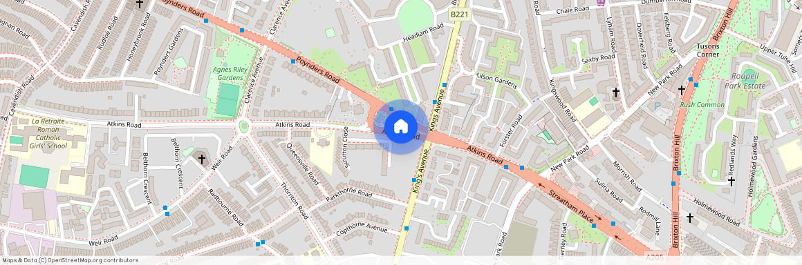 Atkins Road, Clapham Park, London, SW12