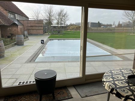 Poolhouse in rustige omgeving toch vlakbij centrum - Foto 3