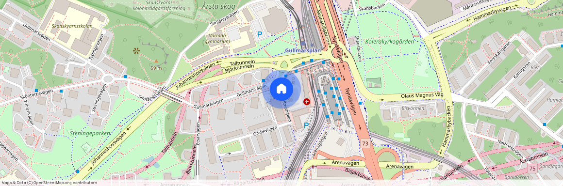 Gullmarsplan, Johanneshov