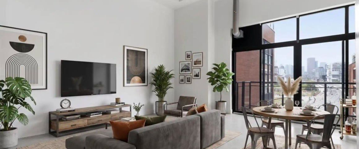 HARD LOFT ALERT Spacious 1 bed with parking and locker at Queen East & Broadview available now — 523 - Photo 1