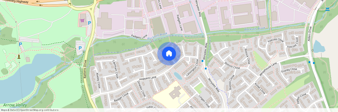 Insetton Close, Redditch, Worcestershire, B98
