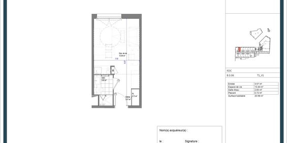 Location Appartement 1 pièce 20m² MAROMME 76150 - Photo 3