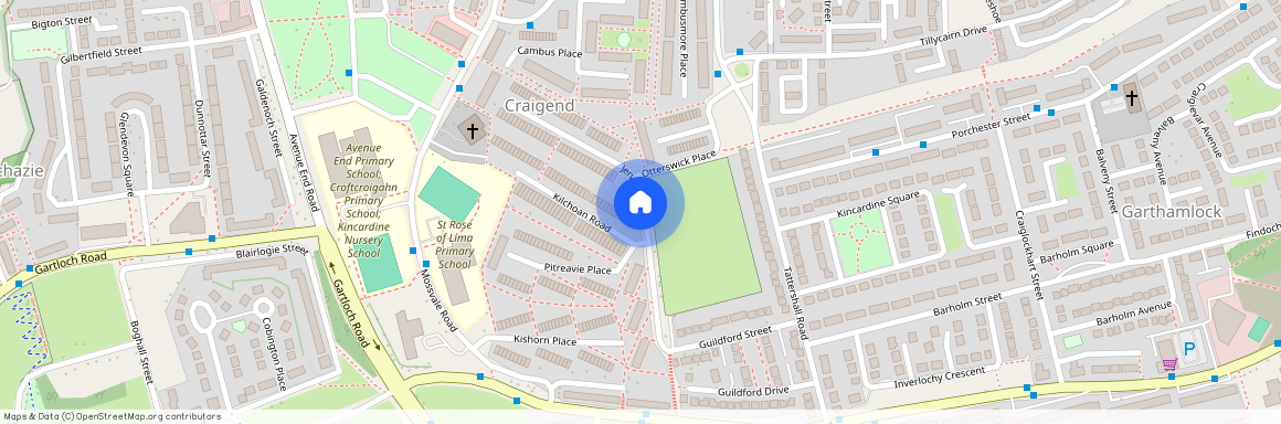 Jerviston Road, Glasgow, G33