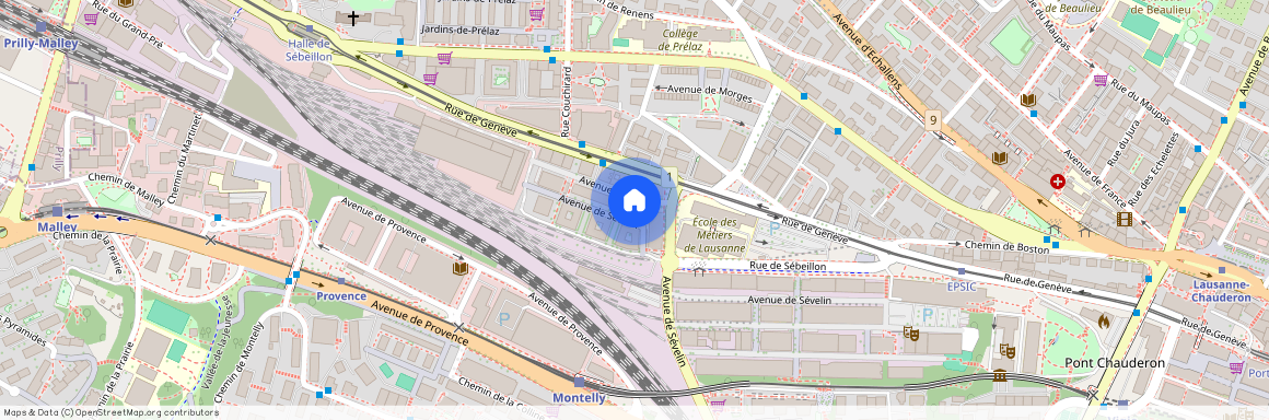 1004, Lausanne, Avenue De Sévelin, 13e