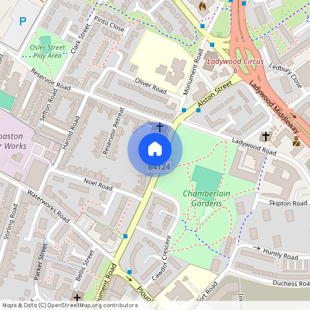 Monument Road, Edgbaston, B16, Birmingham