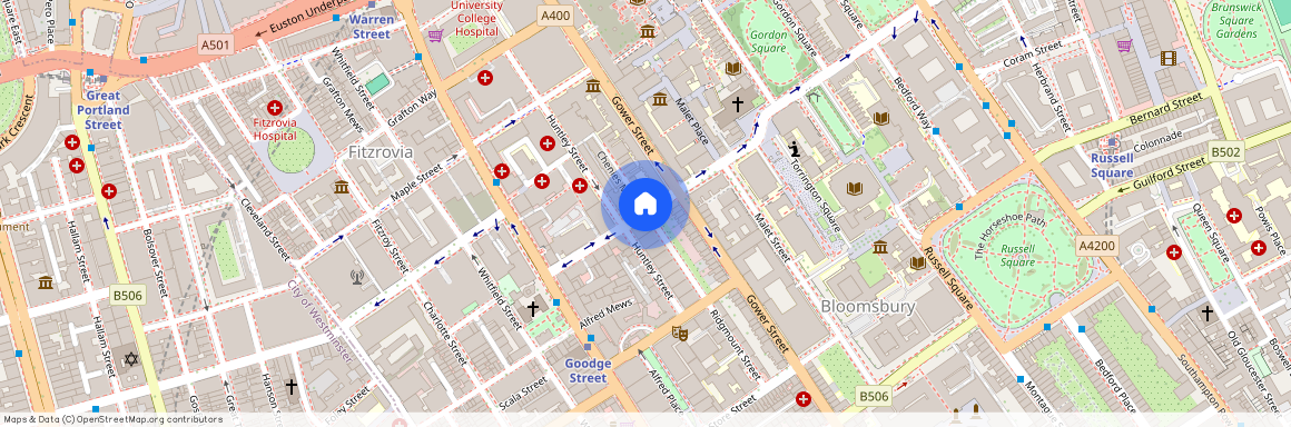 Torrington Place, Bloomsbury, WC1E