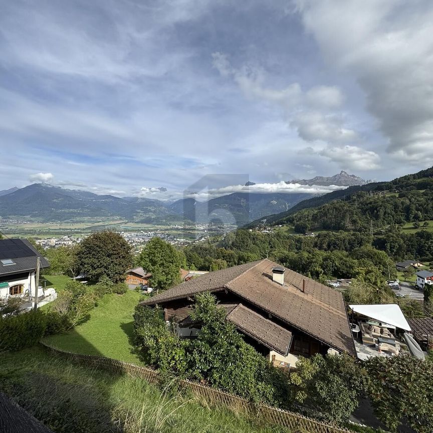 PLEIN SUD ET INCROYABLE VUE SUR LES DENTS DU MIDI - Photo 1