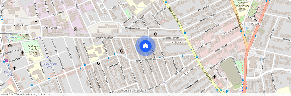 Birrell Road, Nottingham NG7