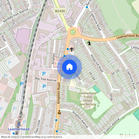 Woodville Court, Woodvill Road, Leatherhead, Surrey, KT22