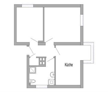 2-Zimmer-Küche-Bad in gepflegtem Haus - Foto 2
