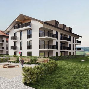 Luxueux 2.5 mansardé, grande baie vitrée sur balcon couvert - Foto 2