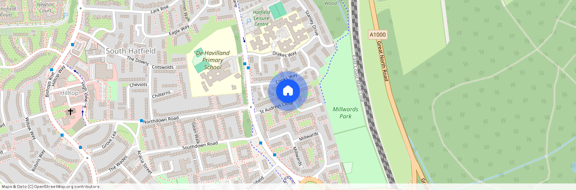 St Audreys Close, Hatfield, AL10