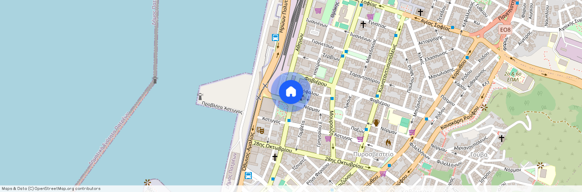 Αγίου Διονυσίου 33, Πάτρα 262 23, Ελλάδα (26223)