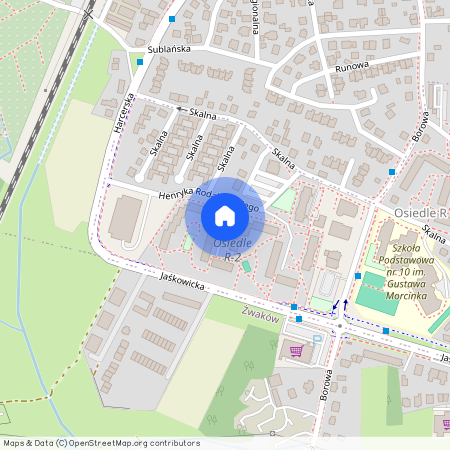 ul. Henryka Rodakowskiego, Osiedle Regina, Tychy, śląskie