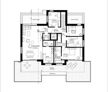 5.5 Zimmer, 167 m², 2. Stock - Foto 4