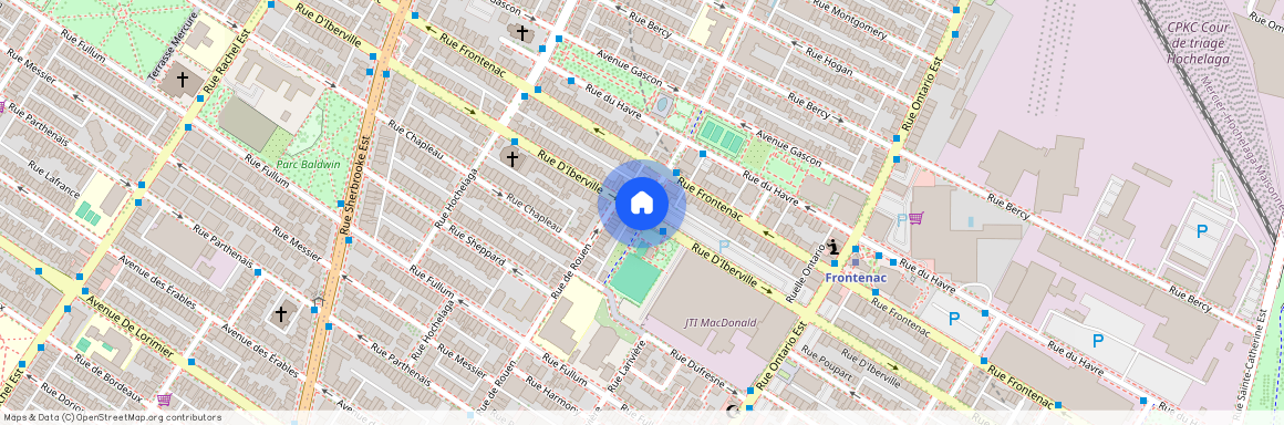 2541 Rue de Rouen #203, Montréal (Ville-Marie), H2K1M5