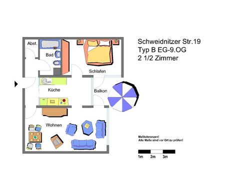 modernisierte 2,5 Raum Wohnung in Erle! - Foto 5