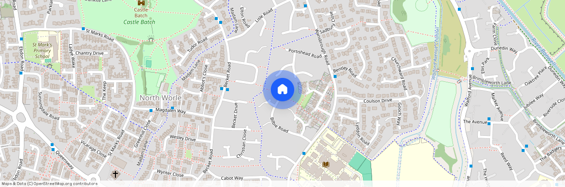 Bilbie Road, North Worle, Weston-super-Mare