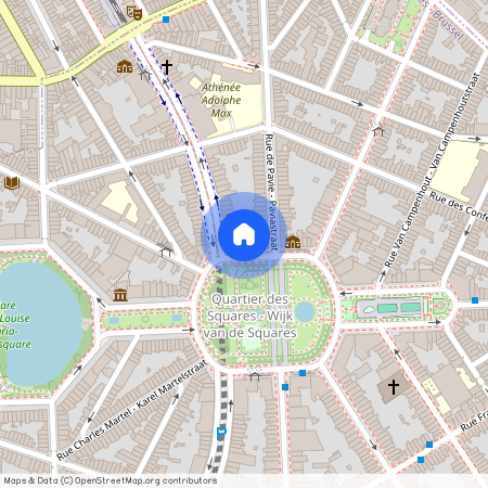Square Ambiorix 40 4, 1000 Nord-Est (Brussel)