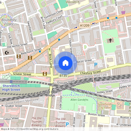 Bacon Street, Shoreditch, E2