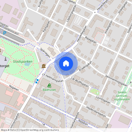 Trelleborg, Skåne, Västergatan 32