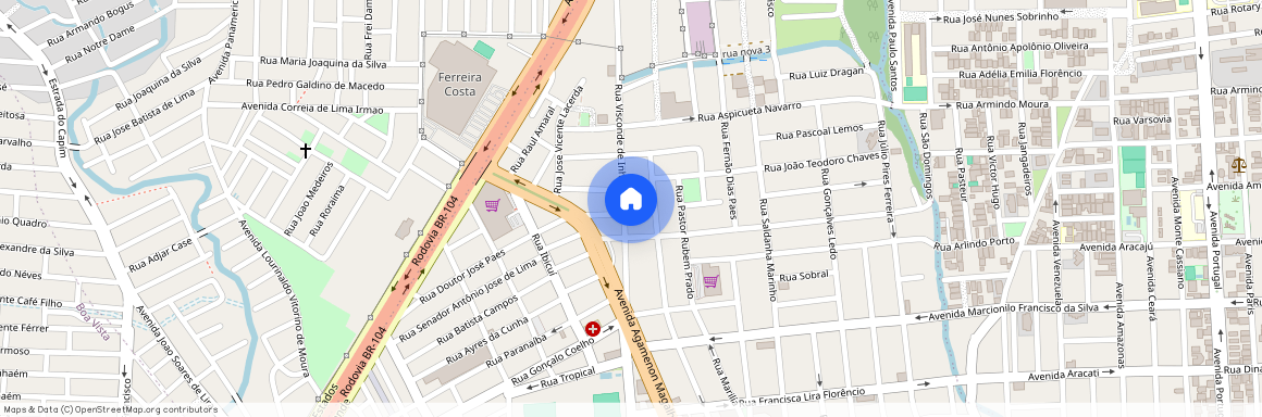 R. Visc. de Inhaúma, 240 - Por tras do Posto Avenida - Maurício de Nassau, Caruaru, Pernambuco, 55012-760