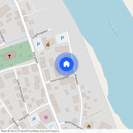 Overkalix, Föreningsgatan 7, lgh 1101, övre plan