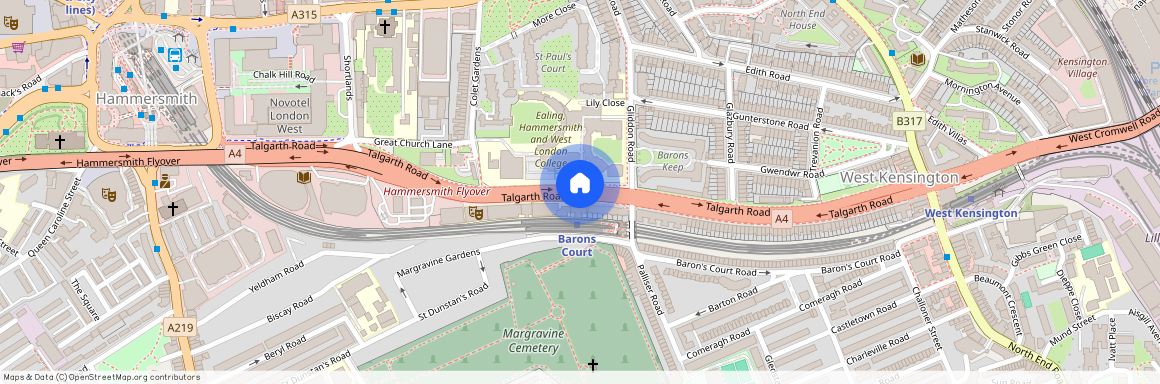 Talgarth Road, Hammersmith, W14