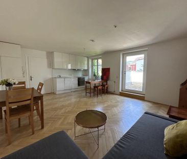 Möblierte Wohnung mit sonniger Terrasse - Foto 1