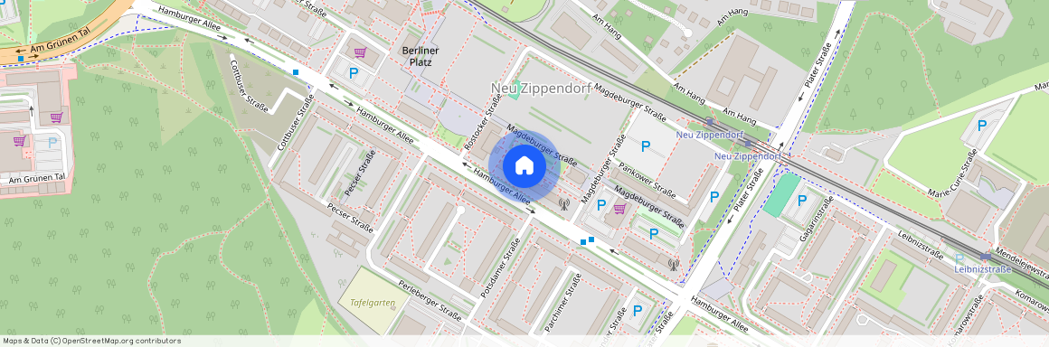 Hamburger Allee 5, 19063 Schwerin - Zippendorf