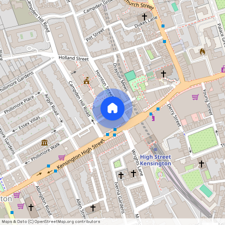 Hornton Court East, Kensington High Street, London, W8