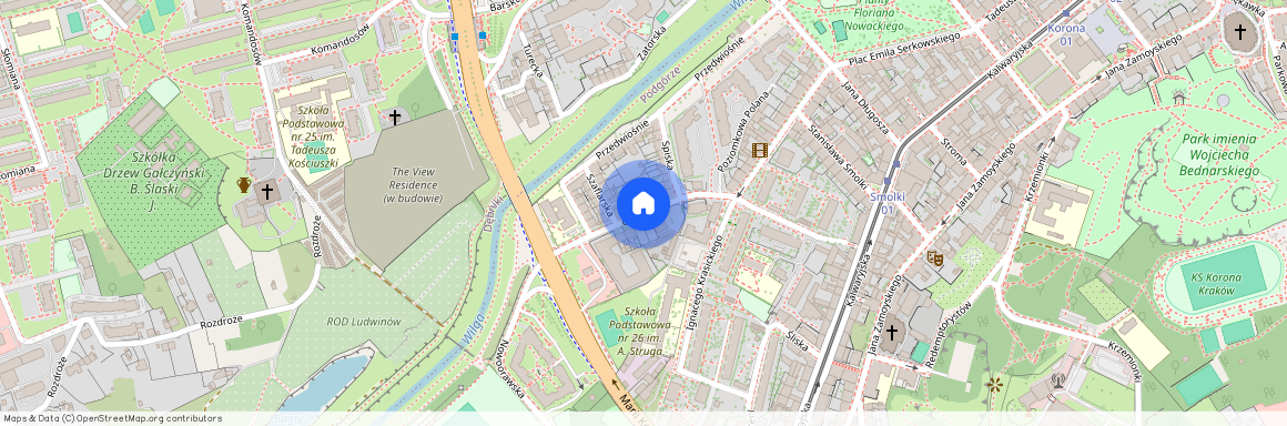 ul. Orawska, Stare Podgórze, Podgórze, Kraków, małopolskie