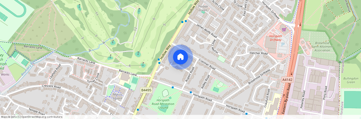 FAIRFAX ROAD, OXFORD, OX4