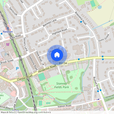 Hinderton Road, Neston, Wirral, CH64
