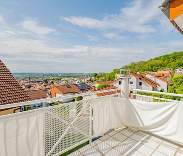 Dreizimmerwohnung mit atemberaubendem Ausblick über die Rheinebene - Foto 3