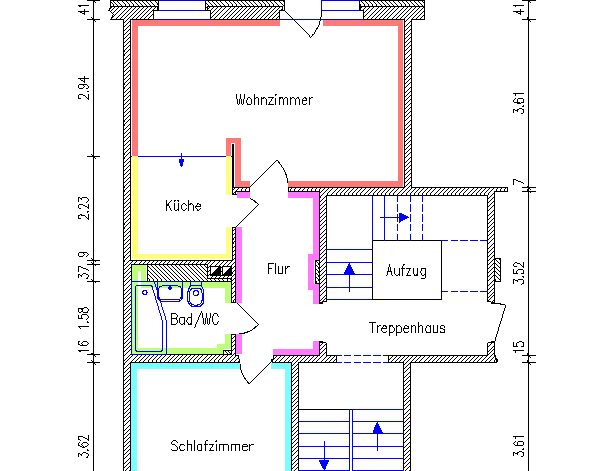 2-Raum-Wohnung mit Balkon - Foto 1