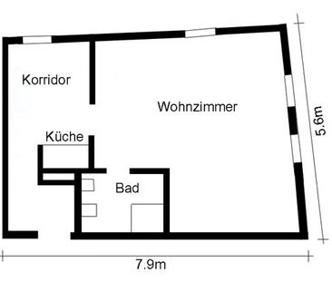 Grosszügige Dachwohnung in Zürich-Oerlikon - Foto 1