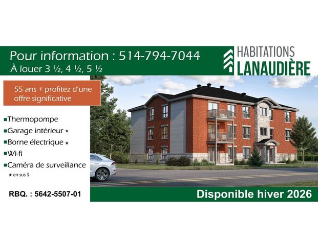 À louer / Appartement - Photo 1