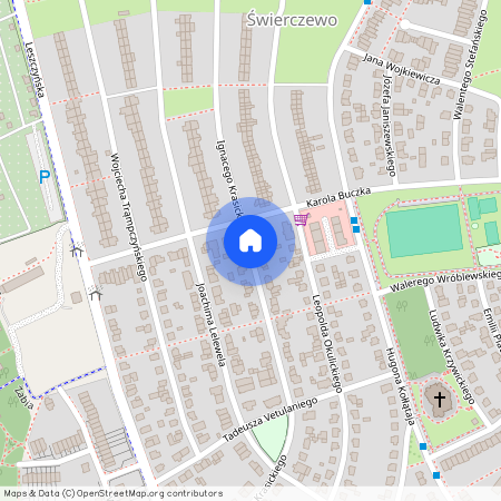 ul. Ignacego Krasickiego, Świerczewo, Wilda, Poznań, wielkopolskie